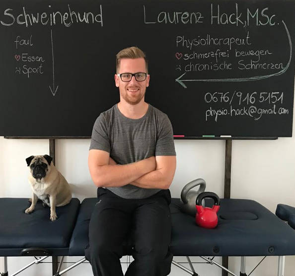 Physiotherapeut Laurenz Hack